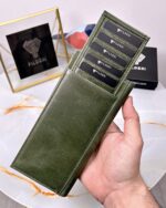 Yeşil Cüzdan ve Kartlık Telefon Bölmeli