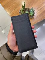 Telefonlu Cüzdan ve Kartlık Hakiki Deri Siyah