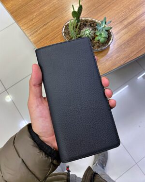 Telefonlu Cüzdan ve Kartlık Hakiki Deri Siyah