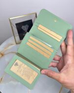 Hakiki Deri Kadın Kartlık 2098 - Mint Yeşili