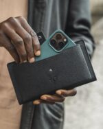 El Cüzdanı Telefon Bölmeli Siyah Renk 2040