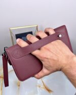 Lüks Çanta Hakiki Deri Lux Seri 2100 - Bordo