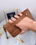 Lüks Çanta Hakiki Deri Lux Seri 2100 - Fındık