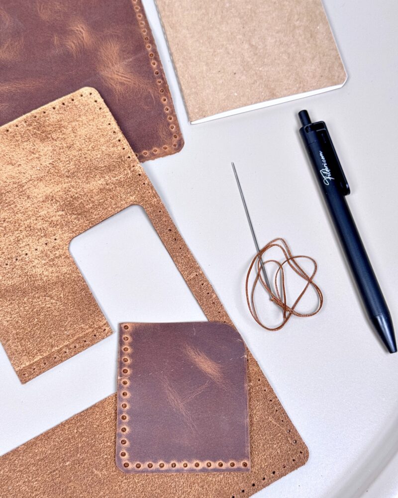 Kendin Yap Deri Hobi Seti – Defter Kılıfı DIY - 0001