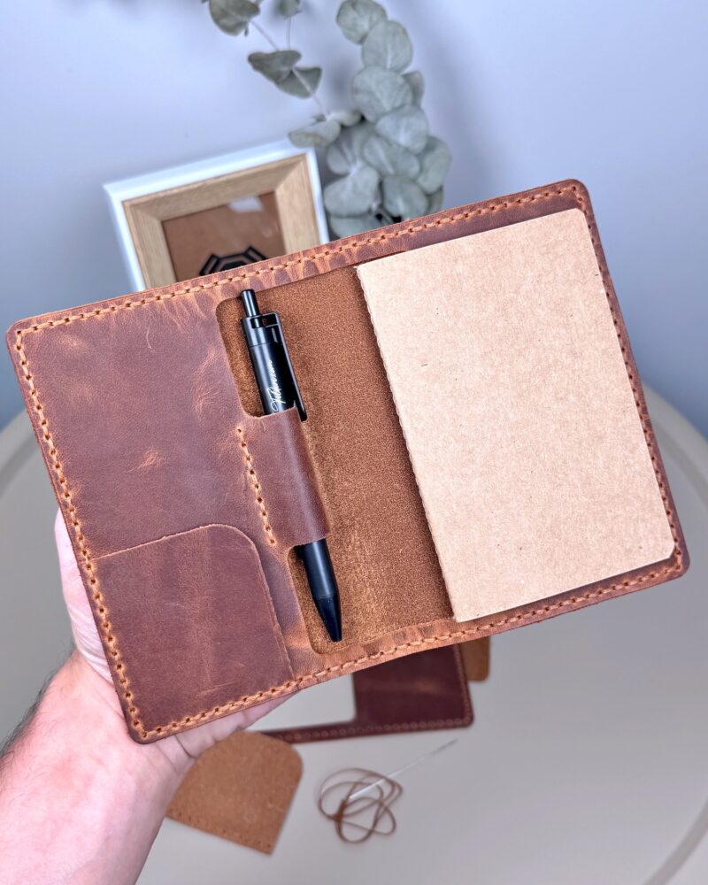 Kendin Yap Deri Hobi Seti – Defter Kılıfı DIY - 0001
