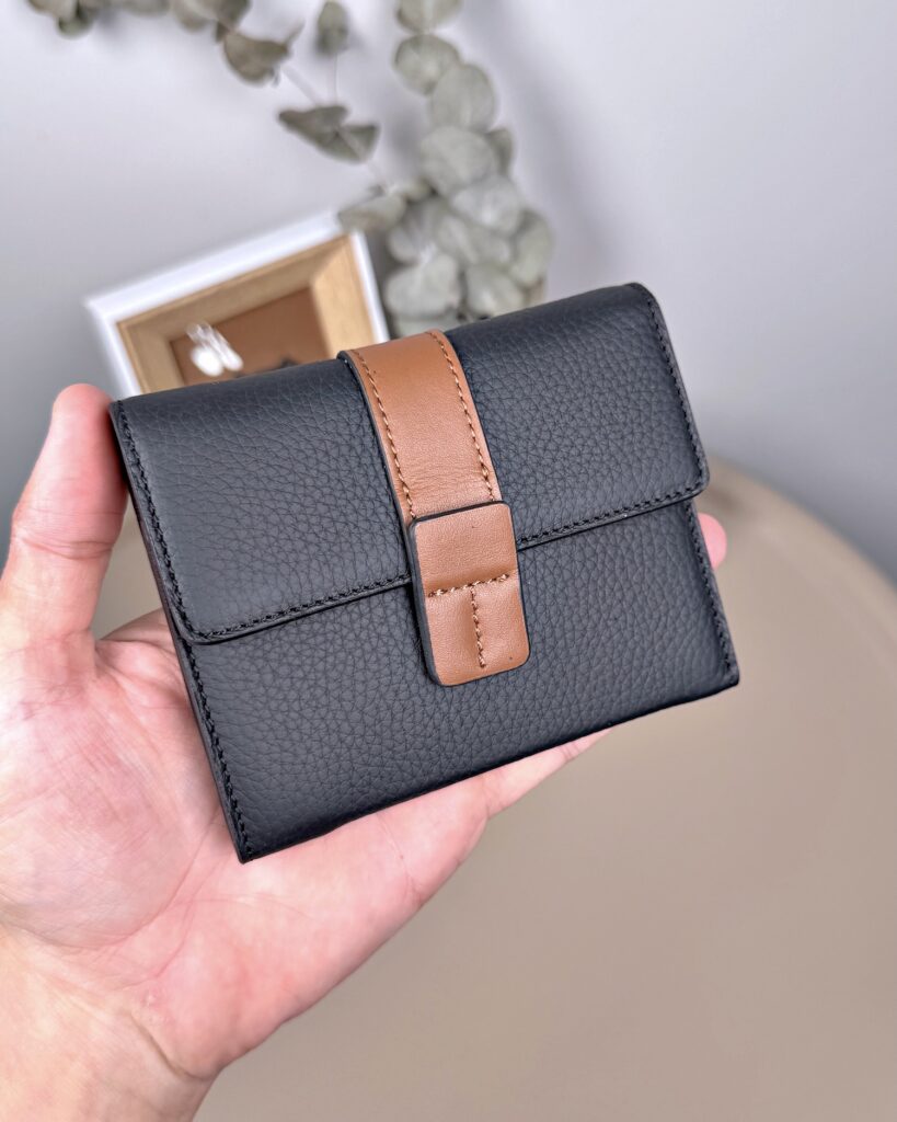 Garnili Kadın Cüzdan – Taba - Siyah | 2121