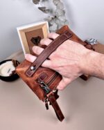 Hakiki Deri Erkek El Çantası – Fındık | 2124