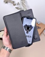 Hakiki Deri Erkek El Çantası – Siyah | 2124