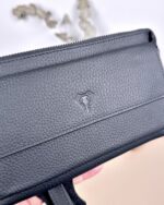 Hakiki Deri Erkek El Çantası – Siyah | 2124