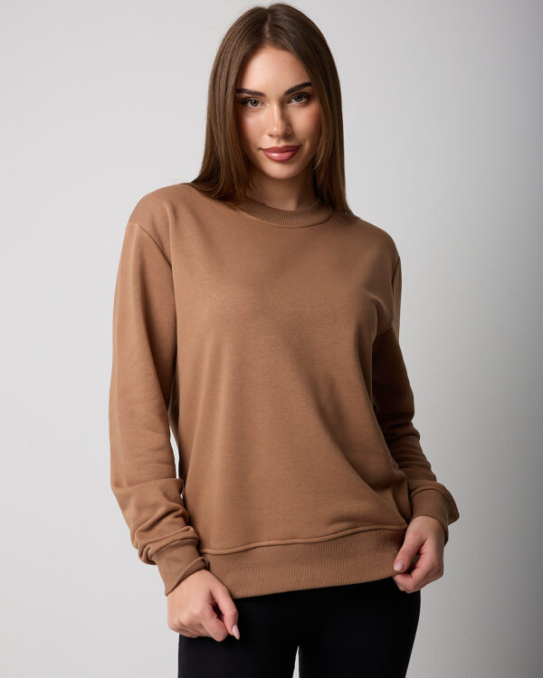Kadın Sweatshirt – Oversize Basic | Filderi Wear