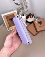 Küçük Kadın Cüzdan - Hakiki Deri Lila | 2064