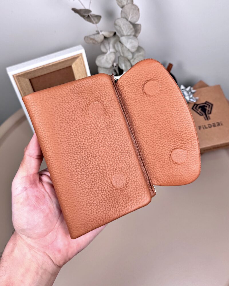 Küçük Kadın Cüzdan - Hakiki Deri Taba | 2064