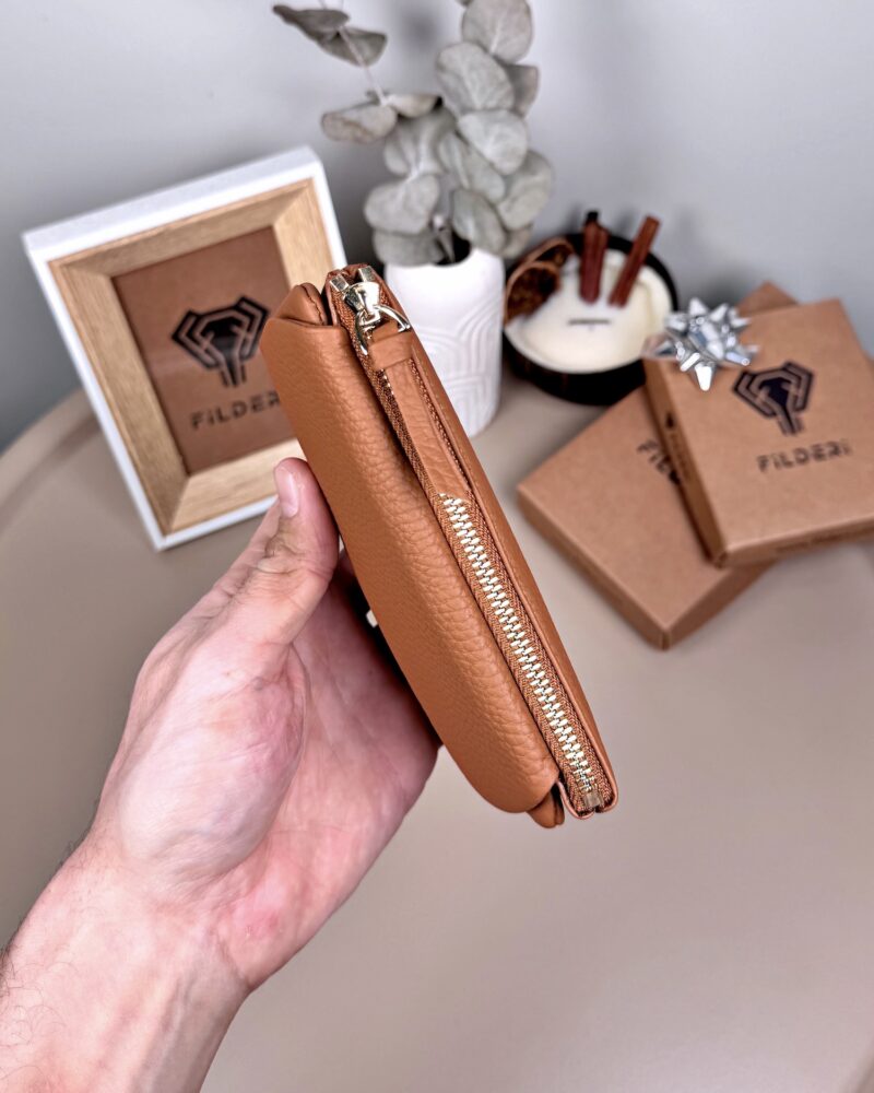 Küçük Kadın Cüzdan - Hakiki Deri Taba | 2064