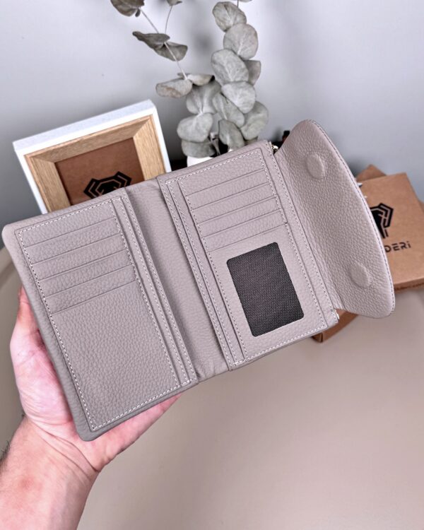 Küçük Kadın Cüzdan - Hakiki Deri Vizon | 2064