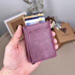 Mekanizmalı Cüzdan – Mor Tiguen Hakiki Deri | 2001