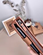 Taba Guti Hakiki Deri, Telefon Bölmeli Büyük Fermuarlı Cüzdan | 2040