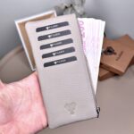 Hakiki Deri Uzun Kartlık – Fermuarlı, Vizon | 2127
