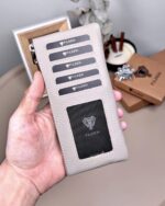 Hakiki Deri Uzun Kartlık – Fermuarlı, Vizon | 2127