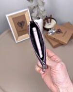 Hakiki Deri Kartlık – Slim , Fermuarlı,Mor | 2126