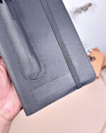 Hakiki Deri Ajanda - Kalem Yuvalı, İsme Özel, Siyah | 2129