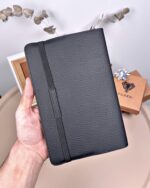 Hakiki Deri Ajanda - Kalem Yuvalı, İsme Özel, Siyah | 2129