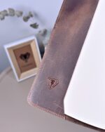 Hakiki Deri Ajanda - Kalem Yuvalı, İsme Özel, Kahve | 2129