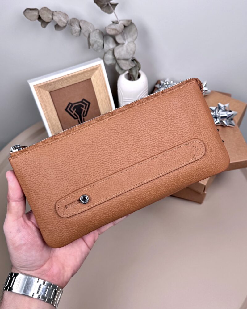 El Çantası – Hakiki Deri Guti Taba Renk | 2029