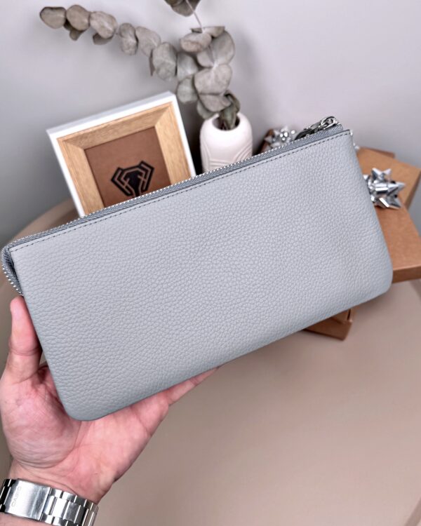 El Çantası – Hakiki Deri Guti Gri Renk | 2029