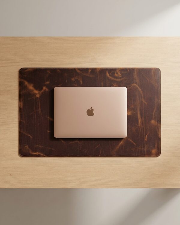 Hakiki Deri Masa Matı - XL Mousepad – Fındık | 2141