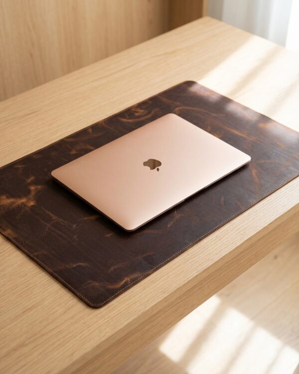 Hakiki Deri Masa Matı - XL Mousepad – Fındık | 2141