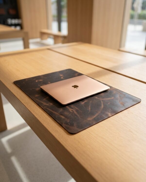 Hakiki Deri Masa Matı - XL Mousepad – Kahve | 2141