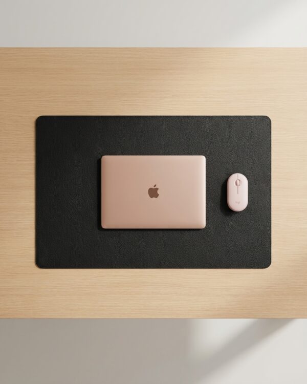 Hakiki Deri Masa Matı - XL Mousepad – Siyah | 2141