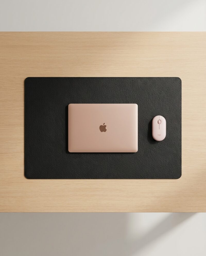 Hakiki Deri Masa Matı - XL Mousepad – Siyah | 2141