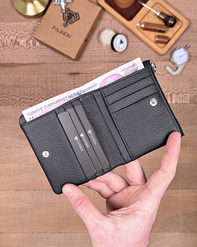 Hakiki Deri Yumuşak Cüzdan – Siyah | 2140