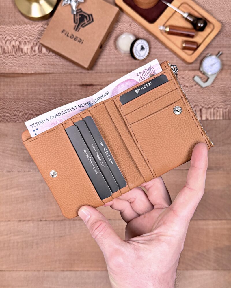Hakiki Deri Yumuşak Cüzdan – Taba | 2140