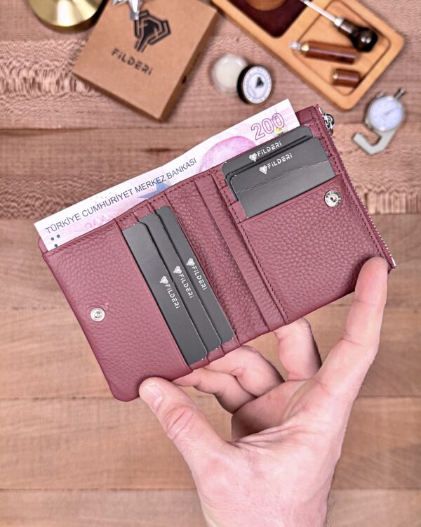 Hakiki Deri Yumuşak Cüzdan – Bordo | 2140