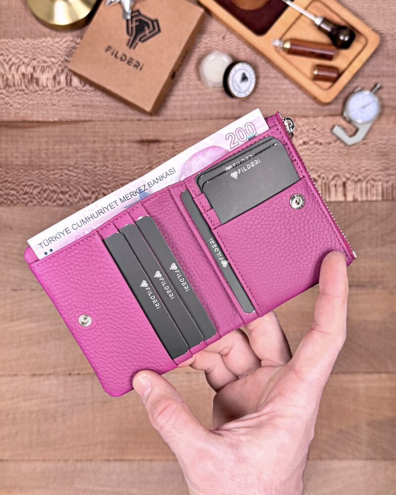 Hakiki Deri Yumuşak Cüzdan – Fuşya | 2140