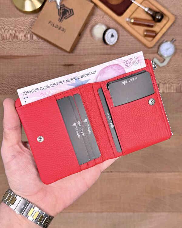Hakiki Deri Yumuşak Cüzdan – Kırmızı | 2140