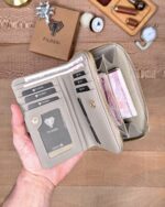 Kadın Cüzdan – Vizon Hakiki Deri, Lüks Model | 2091