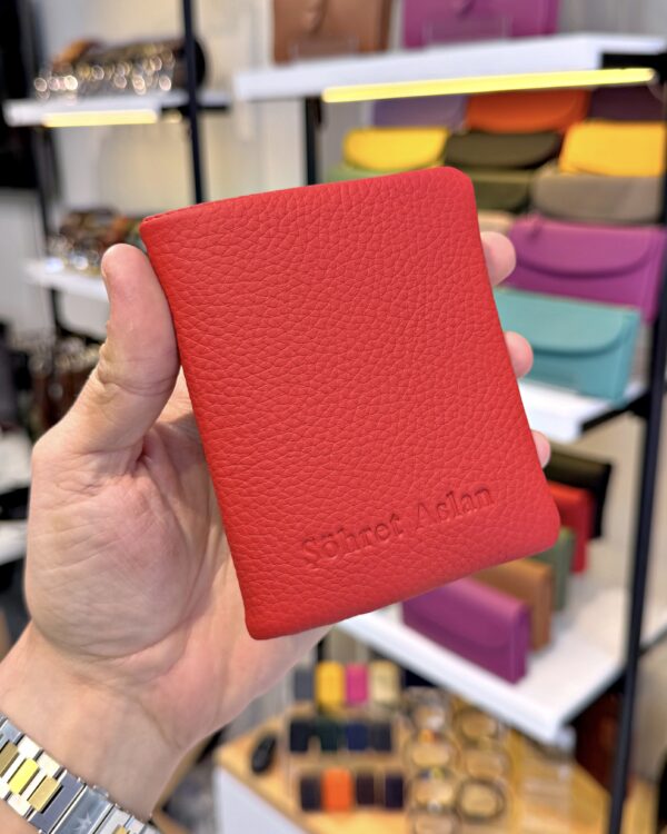 Hakiki Deri Yumuşak Cüzdan – Kırmızı | 2140