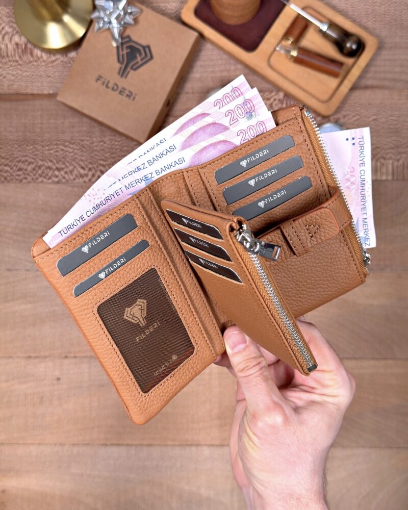 Küçük Kadın Cüzdan – Hakiki Deri Taba | 2149